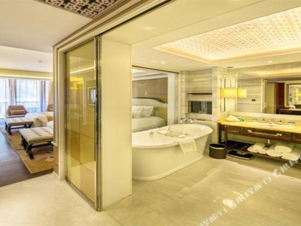 Grand Bay Hotel Beijing Xiaotangzhuang Екстер'єр фото